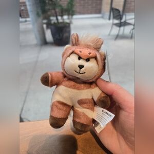 Starbucks 2026 Year of the Horse Bearista Plush Keychain Limited Edition